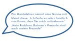 Mantawitze - Freunde von Batman