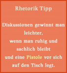 diskussionen-pistole