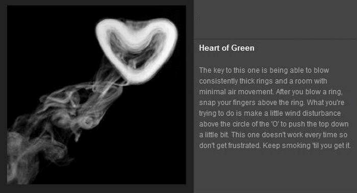 Tricks mit Rauch - Heart of Green