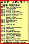 Ablauf des Weltuntergangs